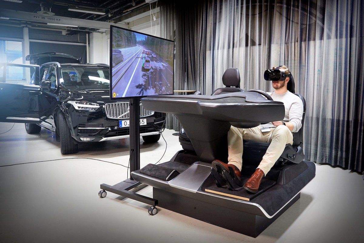 Symulacja VR. Volvo testuje systemy bezpieczeństwa